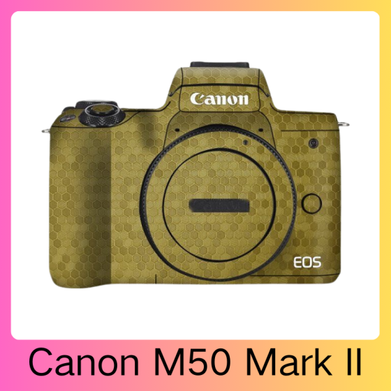 Corpo da Canon M50 Mark II - Pele câmera, adesivo câmera - com alta resistência a arranhões, à prova d'água e com design elegante.